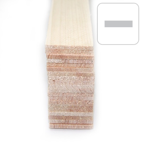미니어처 건축모형 목재 재료 히노끼 3x50x900mm(10개)