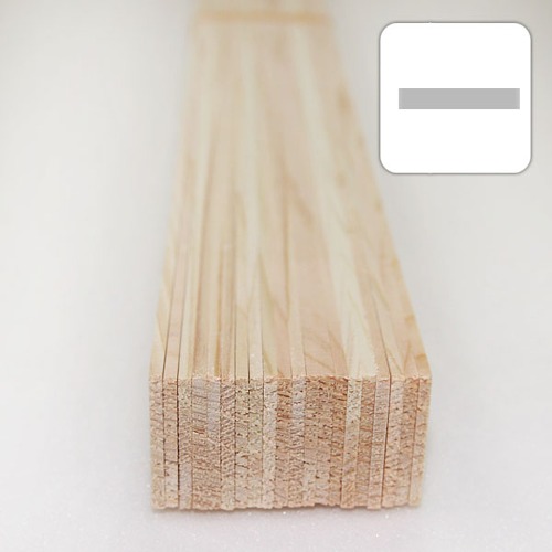 미니어처 건축모형 목재 재료 히노끼 2x25x900mm(20개)