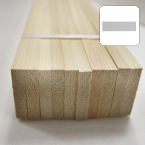 미니어처 건축모형 목재 재료 히노끼(편백)각재 10X50X900mm (10개)