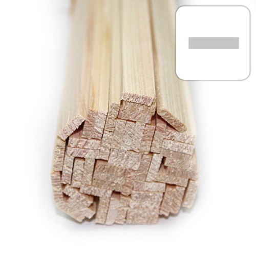 미니어처 건축모형 목재 재료 히노끼(편백)각재 3X10X900mm
