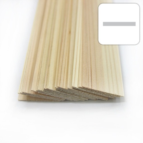 미니어처 건축모형 목재 재료 히노끼(편백)각재  1X30X900mm