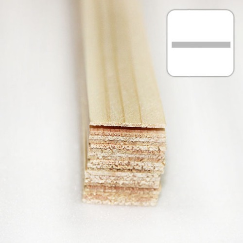 미니어처 건축모형 목재 재료 히노끼(편백)각재  1X20X900mm(20개)